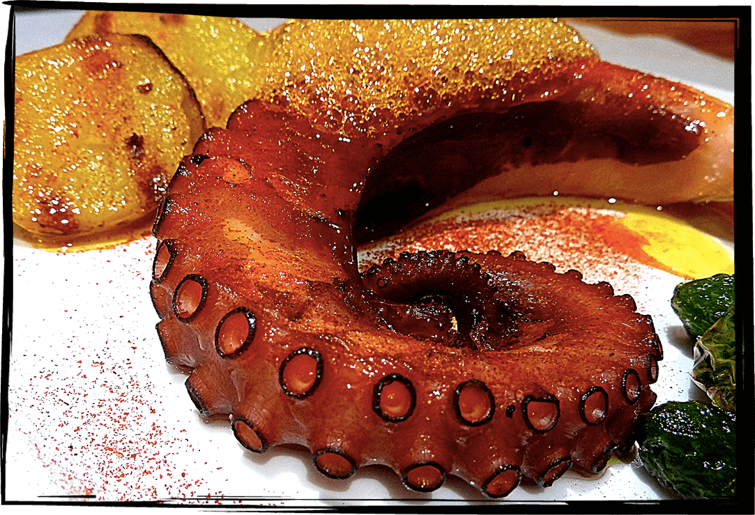 pulpo menu degustacion